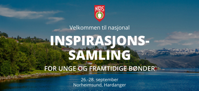 Inspirasjonssamling ungdomsseminar invitasjonsbilde 2025