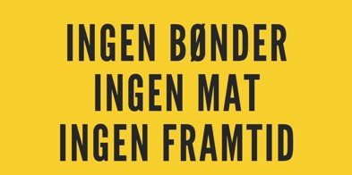 Ingen bønder...