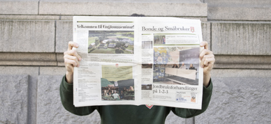 Bonde og Småbruker medlemsavis - Foto: Nora May Engeseth/NBS