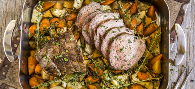 OKSESTEK MED ROTGRONNSAKER 4894060 Foto Sara Johannessen