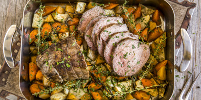 OKSESTEK MED ROTGRONNSAKER 4894060 Foto Sara Johannessen