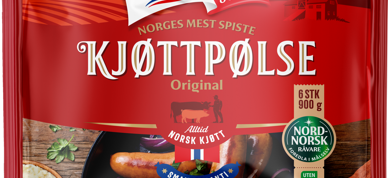 Kjottpolse Original 900G Malselv No036162 1920 Foto Fotostudio Loren - Foto: Nortura / Fotostudio Løren