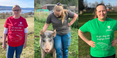 Inger Lise Sveum-Aasbekken og Åshild Charlotte Monsø, debattinnlegg om dyretragedier og bondevelferd - Foto: Foto: Privat