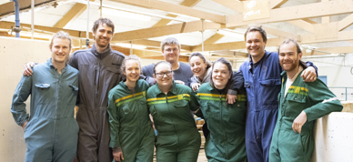 Rekruttering - unge bønder i kjeledress - Foto: Nora May Engeseth/NBS