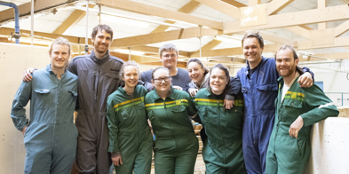 Rekruttering - unge bønder i kjeledress - Foto: Nora May Engeseth/NBS