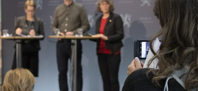 Jordbruksoppgjør 2022 Hoff Gimming Søyland - Foto: Nora May Engeseth/NBS