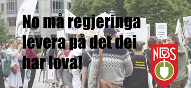 Demonstrasjon med skrift