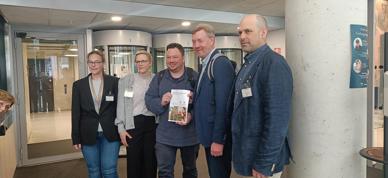 Fv Marianne Lunåsmo (NBS), Bodhild Fjelltveit (NB), Tor Jacob Solberg (NBS), Bjørn Gimming (NB) Og Egil Hoen (NB).