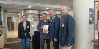 Fv Marianne Lunåsmo (NBS), Bodhild Fjelltveit (NB), Tor Jacob Solberg (NBS), Bjørn Gimming (NB) Og Egil Hoen (NB).