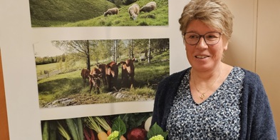Ingeborg Støverud Beitnes, leder Romerike Bonde- og Småbrukarlag - Foto: Karl-Sverre Holdal, fylkessekretær Oslo Akershus Bonde- og Småbrukarlag